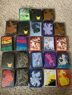 Lot Of 23 Pokemon Official TCG Sleeves Factory Sealed - Image 1