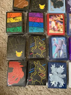 Lot Of 23 Pokemon Official TCG Sleeves Factory Sealed - Image 5