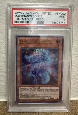 2020 YU-GI-OH! MAGICIANS' SOULS LED6-EN002 - PSA 9 - ULTRA RARE - Image 1