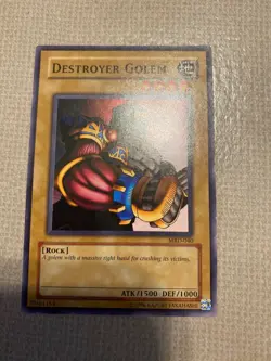 Yu-Gi-Oh! destroyer golem common MRD- - Image 1