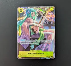One Piece Kouzuki Hiyori OP06-106 SR Alt Art Wings of the Captain English - Image 2