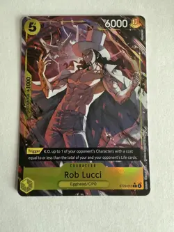 Rob Lucci (Full Art) ST29-013 Starter Deck 29: Egghead Foil One Piece English - Image 1