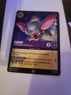 Dumbo - Ninth Wonder of the Universe 45/204 Fabled Disney Lorcana non-foil - Image 1
