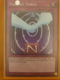 Magnet Force, DPRP EN007, Super Rare, 1st Edition - Image 1