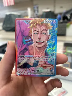 Marco Leader Parallel Two Legends OP08-002 One Piece Alternative Art - Image 1