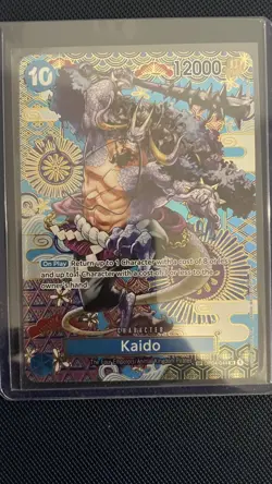 Kaido SP SR OP04-044 OP05 Alternate Art One Piece English TCG - Image 1