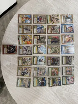 Lot of 29 One Piece Carddass Hyper Battle TV Animation Card Luffy Zoro Nami - Image 1