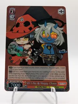 Weiss Schwarz Guilty Gear Strive I-NO & Happy Chaos Foil NM - Image 1