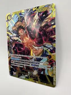 Monkey.D.Luffy OP10-118 SEC Foil One Piece Card Game English NM+ - Image 2