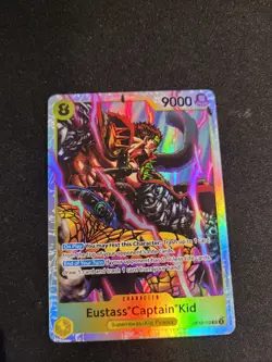 One Piece Card Game OP10-112 Eustass Captain Kid SR English Royal Blood - Image 1