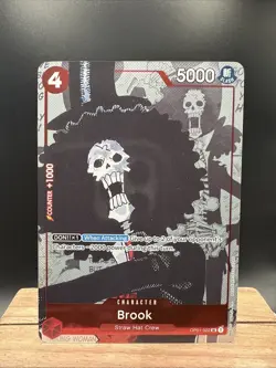 One Piece TCG Brook OP01-022 25th Anniversary Promo Card - Image 1