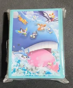 Pokemon Center Japan Wailord And Friends Card Sleeves 60ct - Offers Welcome - Image 1
