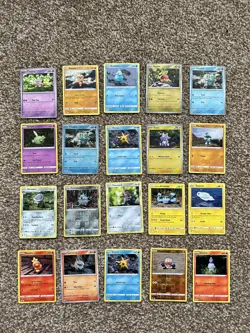 Yuka Morii Pokemon Card Bundle – 20 Unique Clay Model Artworks - Image 1