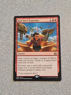 Magic The Gathering Kari Zev's Expertise Aether Revolt 088/184 MTG Rare - Image 1
