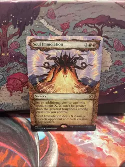 Soul Immolation (Showcase) Lorwyn Eclipsed Regular Near Mint - Image 1