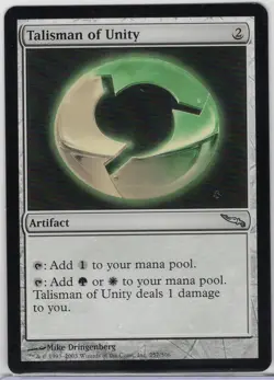 1x Talisman of Unity - Mirrodin - Near Mint - Image 1