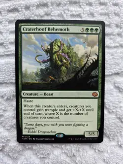 MTG Craterhoof Behemoth Tarkir: Dragonstorm Regular - Image 1
