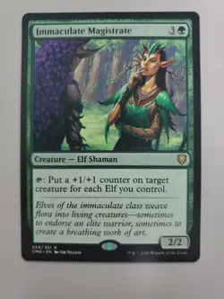 MTG Immaculate Magistrate Commander Legends Regular Rare - Image 1