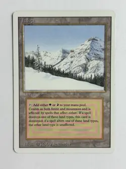 Taiga • Revised • Vintage MTG Dual Land Reserved List - Image 1