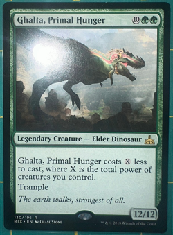 Ghalta, Primal Hunger | Rivals of Ixalan Regular | Magic the Gathering | 130/196 - Image 1