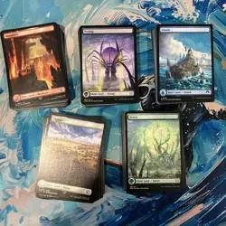 200 FULL ART BASIC LAND & A Deck Box NM MTG Collection Bulk Lot Pack - Image 3