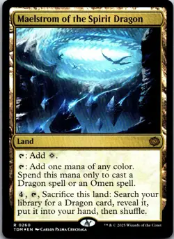 Foil Maelstrom of the Spirit Dragon R Tarkir: Dragonstorm 260 MP - Image 1