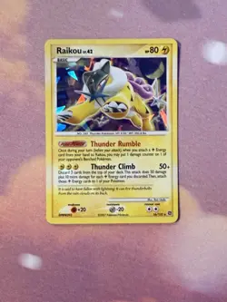 Pokemon TCG - 2007 Raikou 16/132 - Cracked Ice Holo Promo - NM - Image 1