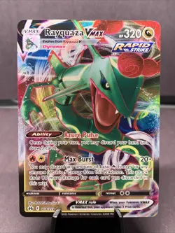 Pokemon TCG Mixed Set VMAX Lot of 6 Cards Full Art Holo Rare NM Rayquaza 101/159 - Image 1
