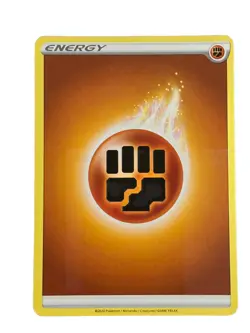 New: 2020 Pokemon TCG Fighting Energy Sword & Shield Base Set Regular Common - Image 1