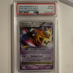 Pokemon Giratina LV.X DP Black Star Promo Holo DP38 PSA 6 - Image 1