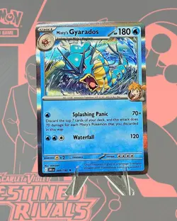 Misty's Gyarados 049/182 Sv10: Destined Rivals Holo Free Shipping Pokemon NM - Image 1