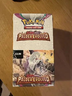 Pokemon TCG - Paldea Evolved Half Booster Box (18 Packs) Brand New SEALED - Image 1