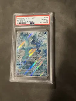 Pokemon TCG Articuno Illustration Rare Holo 161/159 Sv09 Journey Together PSA 10 - Image 1