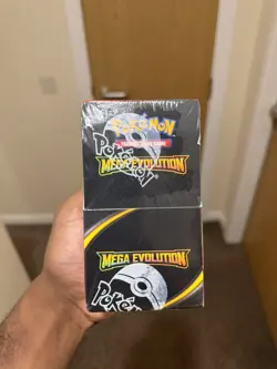Pokemon TCG Mega Evolution Half Booster Box (18 Packs) - Sealed Box ✅ - Image 2