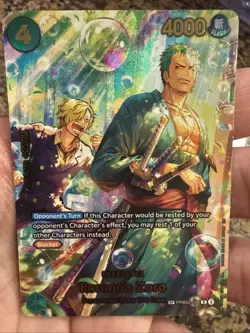 Roronoa Zoro PRB02-006 SP Near Mint Pack Fresh One Piece Single !!! - Image 3
