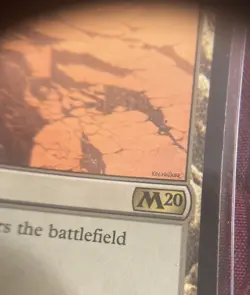 MTG Field of the Dead LAND M20 Wizards Of The Coast Kev Walker 2019 247/280 - Image 2