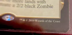 MTG Field of the Dead LAND M20 Wizards Of The Coast Kev Walker 2019 247/280 - Image 5