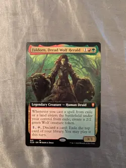 Faldorn, Dread Wolf Herald Commander Legends: Battle for Baldur's Gate Full Art - Image 1