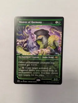 Weaver of Harmony (Showcase) Kamigawa: Neon Dynasty Regular - Image 1