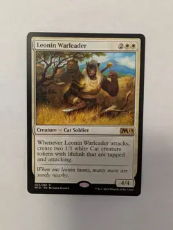 Leonin Warleader Core Set 2019 Regular - Image 1