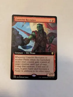 Coercive Recruiter (Extended Art) Commander Legends Regular - Image 1