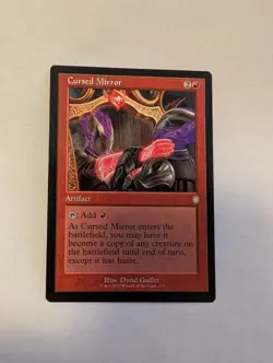 Cursed Mirror (Retro Frame) Commander: the Brothers' War Regular - Image 1