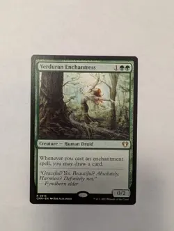 Verduran Enchantress Commander Masters Regular - Image 1