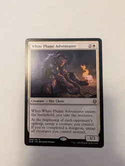 White Plume Adventurer Commander Legends: Battle for Baldur's Gate Regular - Image 1