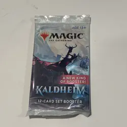 Magic The Gathering Kaldheim Set Booster Pack - Image 1