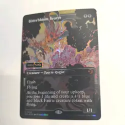 Bitterbloom Bearer - Foil Serialized - #486/500 -Art by Rebecca Guay - Image 1
