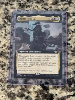 MTG / Annie Joins Up / OTJ / #347 / Regular (Extended Art) / Rare / NM - Image 1