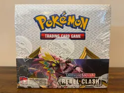 Pokemon TCG: Sword & Shield Rebel Clash Booster Box - NEW/SEALED - Image 1