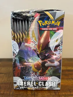 Pokemon TCG: Sword & Shield Rebel Clash Booster Box - NEW/SEALED - Image 2
