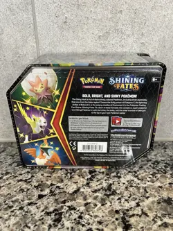 Pokemon Shining Fates Eldegoss V Tin Sealed - Image 2
